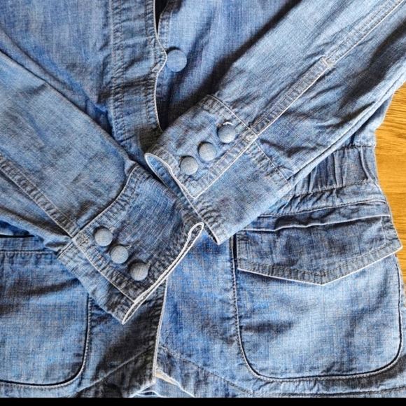 Oakley Chambray Denim Jacket Spring Small - Picture 2 of 10